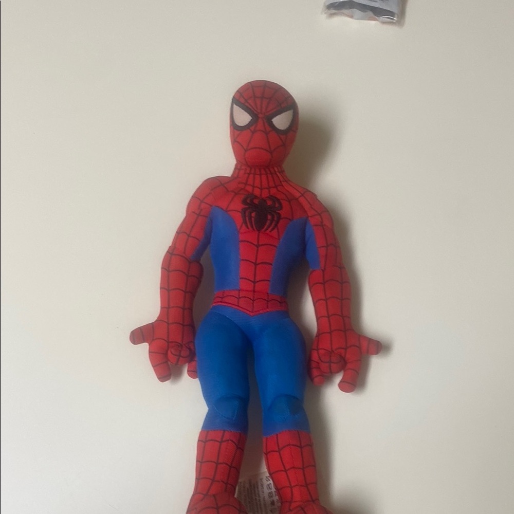 Spiderman Red and Blue Stuffed Toy